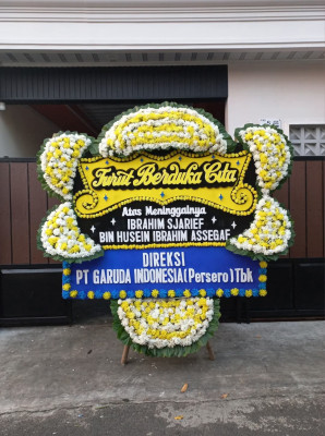 Papan Bunga Duka di Mataram Barat