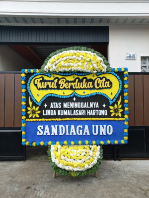 Papan Bunga Duka di Mataram Barat